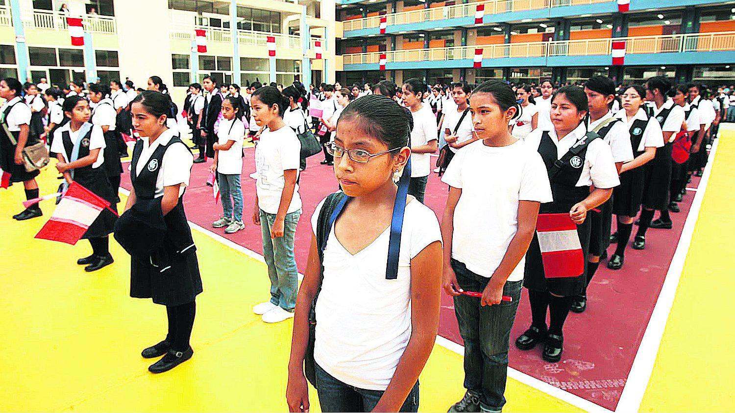 Minedu ordena suspender formación en colegios por altas temperaturas