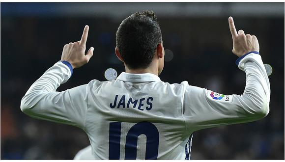 James Rodríguez llegó a los 100 días partidos y Real Madrid le hizo este homenaje (VIDEO)