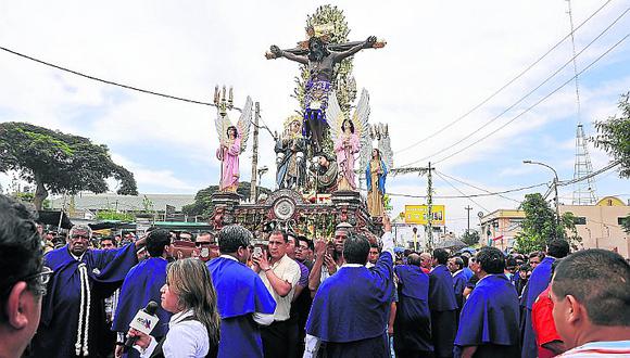 Señor de Luren: este es el recorrido procesional del santo patrón iqueño