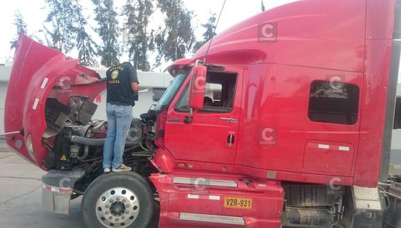 Tacna: en persecución, desconocidos abandonan camión que ingresó como contrabando 