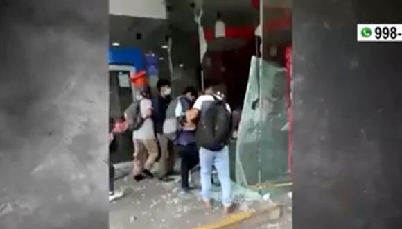 Capturan a vándalos que causaron destrozos en las regiones de Arequipa y Cusco. Foto: América Noticias