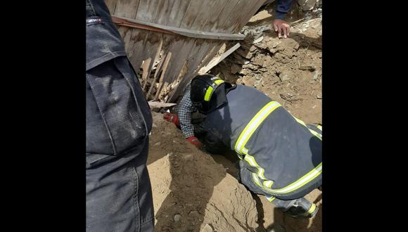 El rescate estuvo a cargo del personal del Escuadrón de Emergencias y Rescate de la Policía Nacional. (Foto: PNP)
