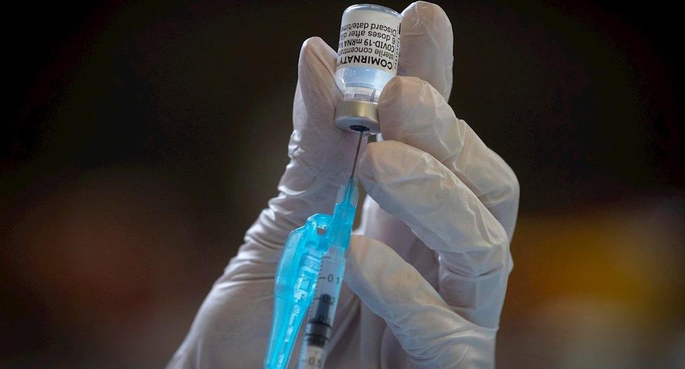 Imagen de la vacuna de Pfizer contra el coronavirus. (Foto de archivo: EFE/ Marcial Guillén)