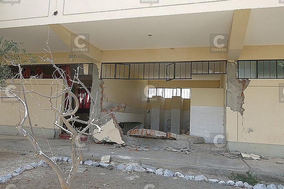 Alumnos del instituto Peruano Español sin aulas y laboratorios en Bella Unión