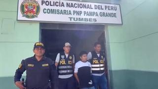 Tumbes: Detienen a un hombre buscado por el delito de receptación en Pampa Grande