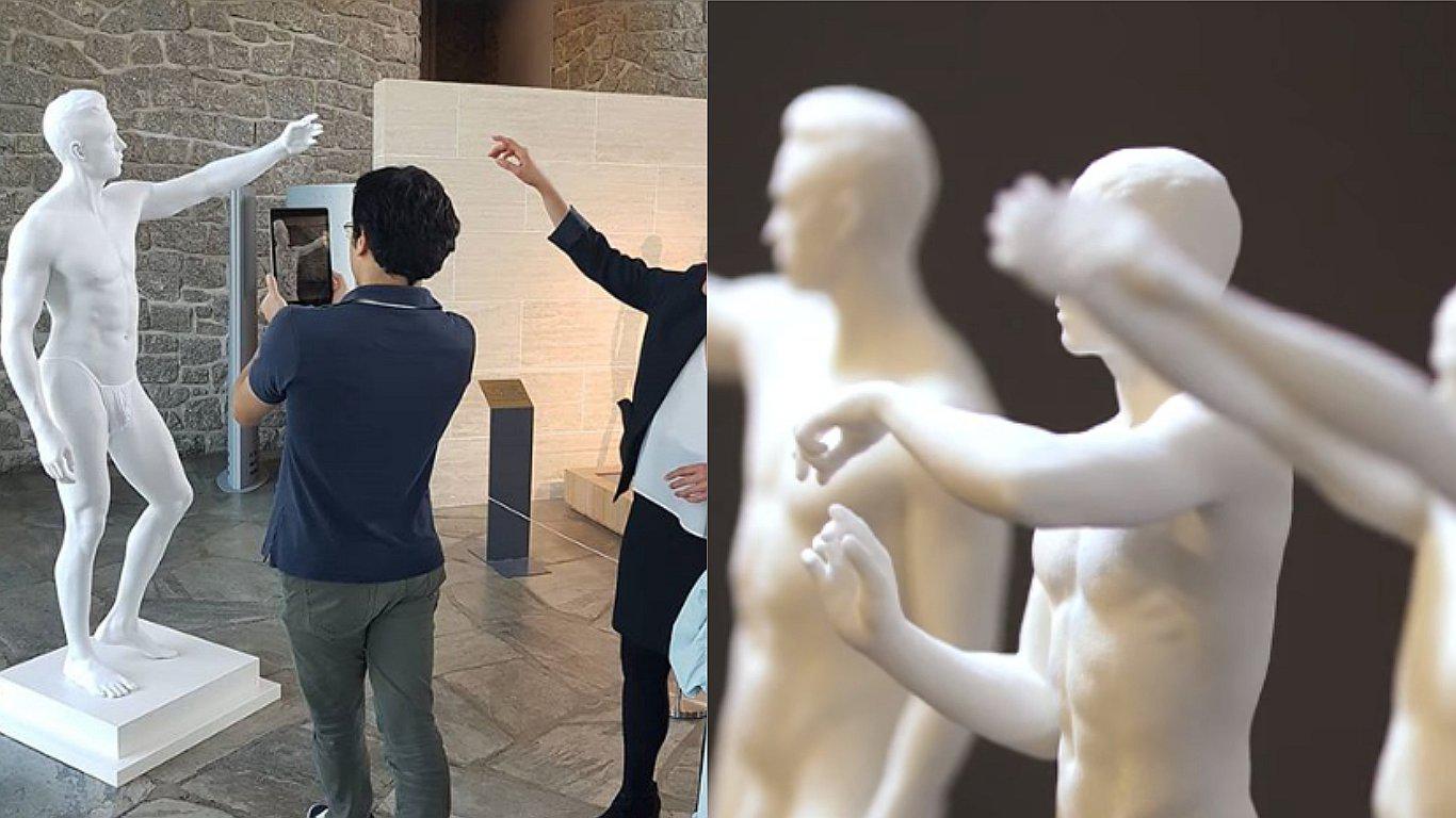 Unesco obligó a artista que sus esculturas tengan ropa interior (VIDEO)