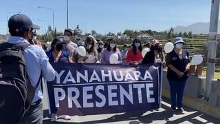 Marchan por enmallado del puente Chilina en acción cívica (VIDEO)