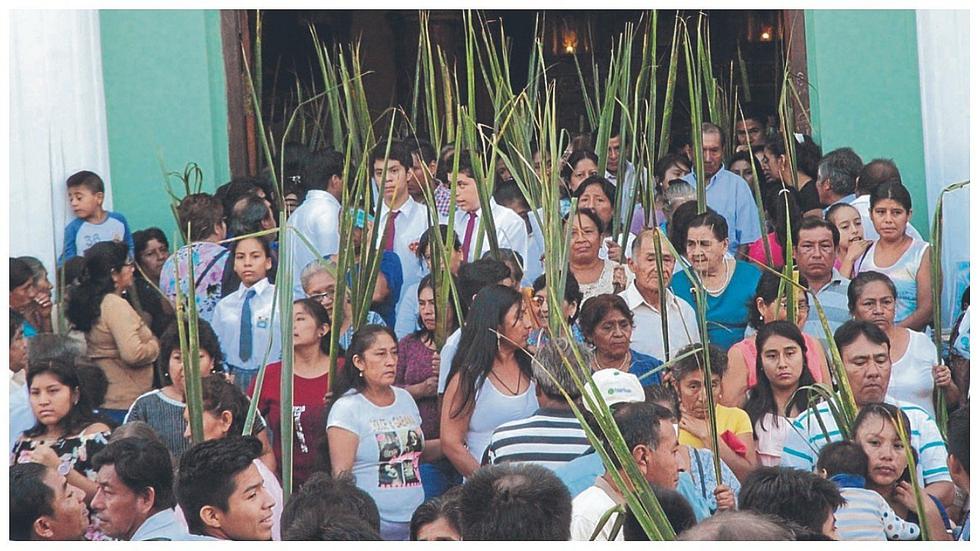Multitudinario Domingo de Ramos en Catacaos (FOTOS)