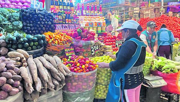 Valor de verduras disminuyeron hasta en S/1.50 esta semana en Arequipa. Pollo, porcino, vacuno y ovino superan los S/10. (Foto: Difusión)