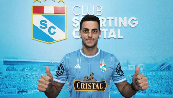 Alejandro Duarte fue presentado oficialmente como nuevo portero de Sporting Cristal. (Foto: @ClubSCristal)