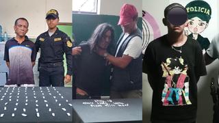 Chiclayo: Dos individuos y un menor de edad caen vendiendo droga