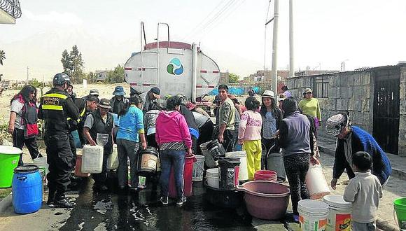 Arequipa: 58 colegios en peligro por falta de agua