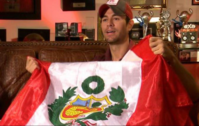 Así muestra Enrique Iglesias su amor por el Perú (VIDEO)