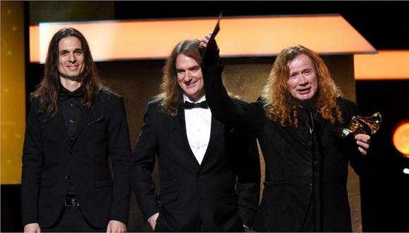 Esto dijo Dave Mustaine luego del error en los Grammy 2017