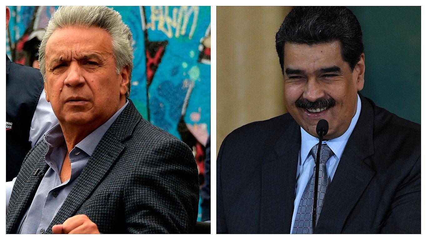 ​Presidente de Ecuador le devolvió insulto a Nicolás Maduro