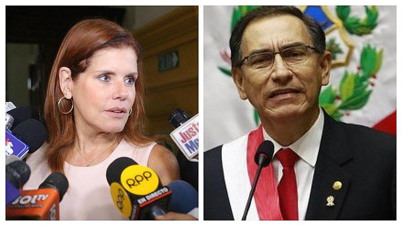Mercedes Aráoz reconoce que caída del presidente Vizcarra en encuestas responde a poca presencia del Gabinete