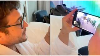 Diego Boneta enternece en las redes sociales con video junto a su mascota (VIDEO)