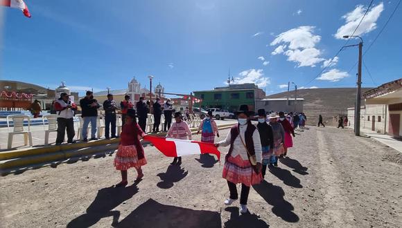 Población del centro poblado Huaytire recordó 22 años de creación y demanda atención de autoridades de Tacna.