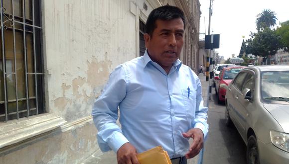 Ángel Huanca Jareca lamentó que Ayca siendo agricultor no haya apoyado a este sector. (Foto: Correo)
