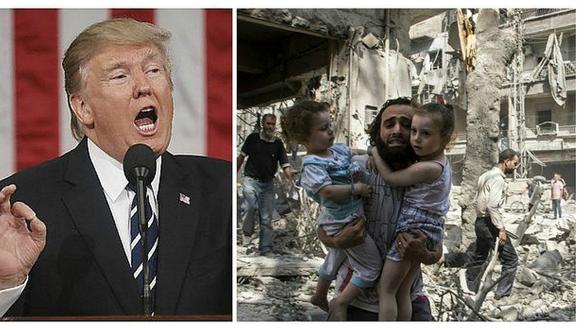 ​Trump pide a "naciones civilizadas" que se unan a EE.UU. para acabar con matanza en Siria