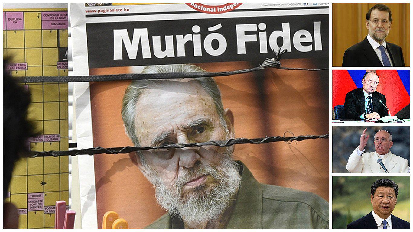 Fidel Castro: El mundo reacciona a la muerte de líder cubano