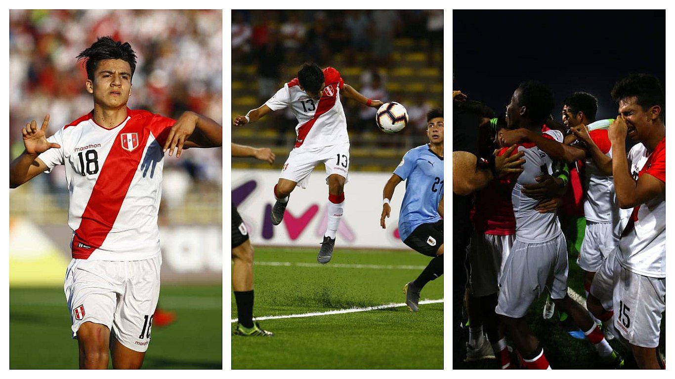 ​Sudamericano Sub 17: las mejores imágenes de la victoria de Perú sobre Uruguay por 3-2 (FOTOS)