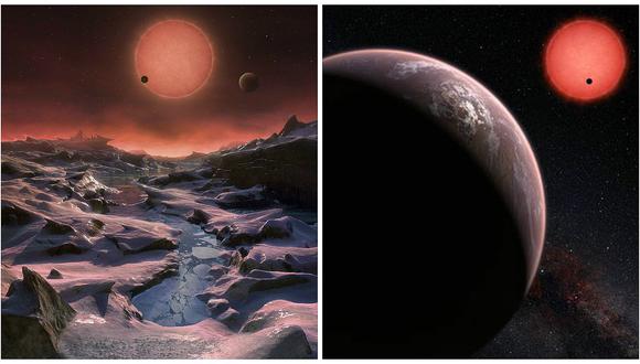 Descubren tres mundos potencialmente habitables similares a la Tierra