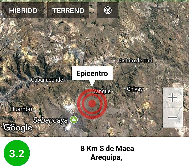 ​Sismo de considerable magnitud remece Arequipa