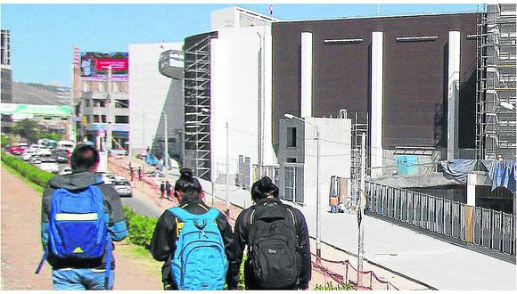 Inauguración del Open Plaza en Huancayo  demoraría aún más 
