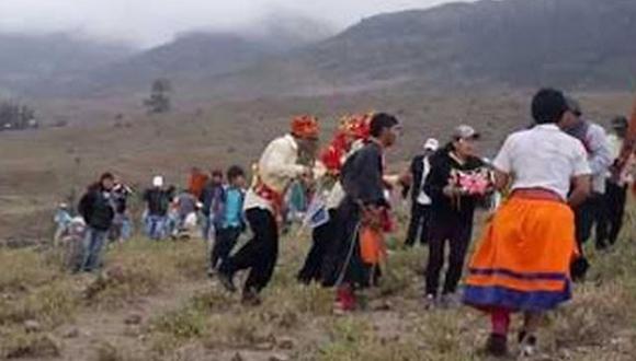 Danzas originarias hoy en Mauka Llaqta- Nuñoa