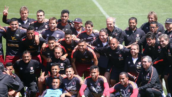 Selección Peruana: Bromas y buen ánimo en último día entrenamiento en Cusco