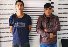 La Libertad: Intervienen a dos hombres por robo y extorsión en Ascope