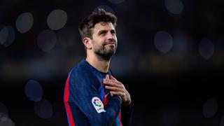 Barcelona: Gerard Piqué se quebró durante su discurso de despedida en el Camp Nou (VIDEO)