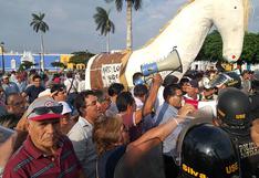 Marchas de rechazo y respaldo al alcalde de Trujillo (VIDEO)