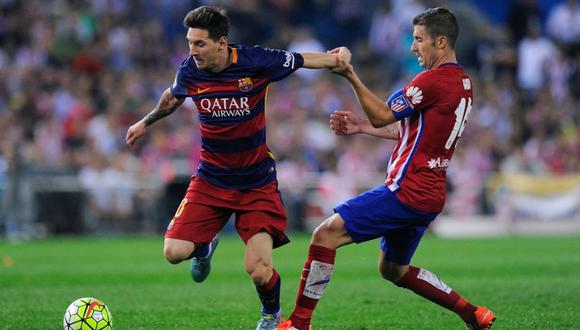Barcelona vs Atlético Madrid: La terrible falta de Filipe Luis sobre Messi 