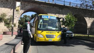 Multan a cien conductores de transporte público en Arequipa por no cumplir protocolos de bioseguridad