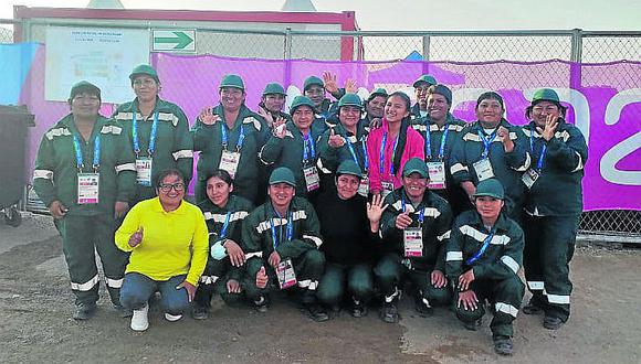 Trabajadores de limpieza de los Panamericanos denuncian falta de pagos