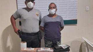 Piura: Hombre cae con ocho “ladrillos” de droga camuflados en vehículo