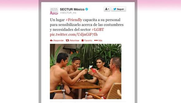 Gobierno mexicano promueve turismo gay en Twitter