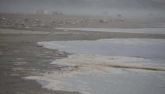 El derrame de petróleo ocurrió en el mar de Ventanilla. (Foto: Renzo Salazar / @photo.gec)