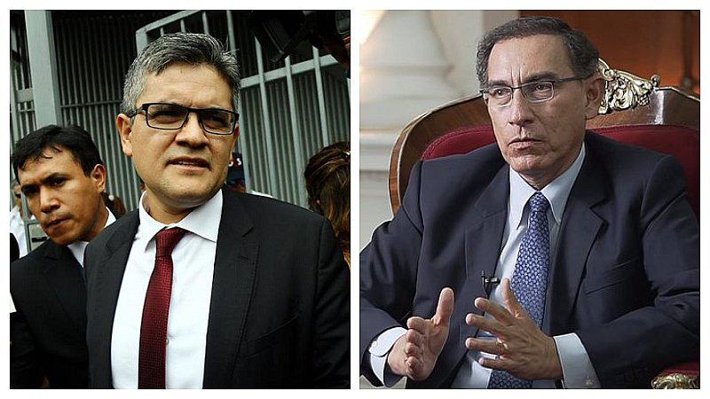 José Domingo Pérez niega tener algún tipo de relación con presidente Vizcarra 