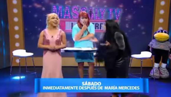 “JB en ATV” parodiará acalorada discusión entre Gisela Valcárcel y Allison Pastor. (Foto: captura de video).