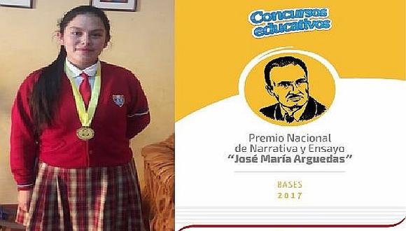Estudiante de Andahuaylas gana premio nacional de narrativa y ensayo