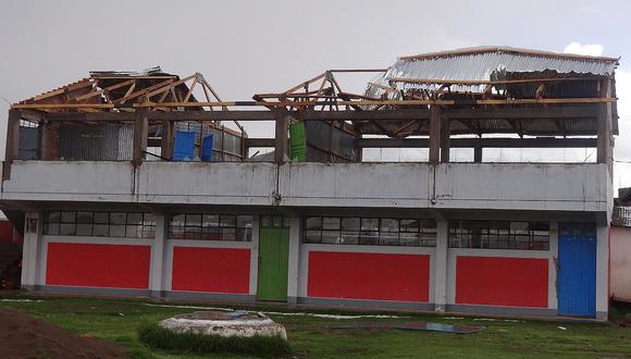 ​Dinero para arreglar colegios no alcanza debido a últimos daños en Puno