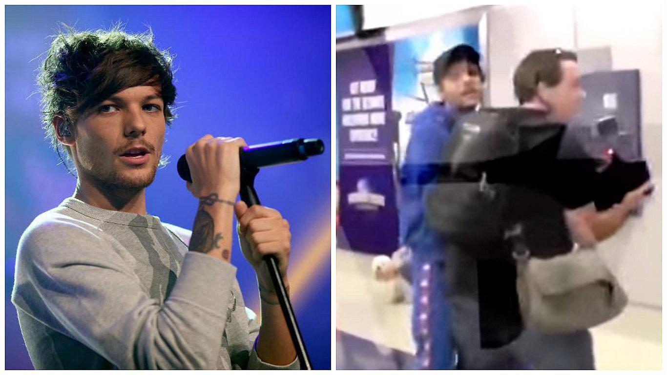 La brutal agresión de un integrante de One Direction a un paparazzi en Los Ángeles [VIDEO]