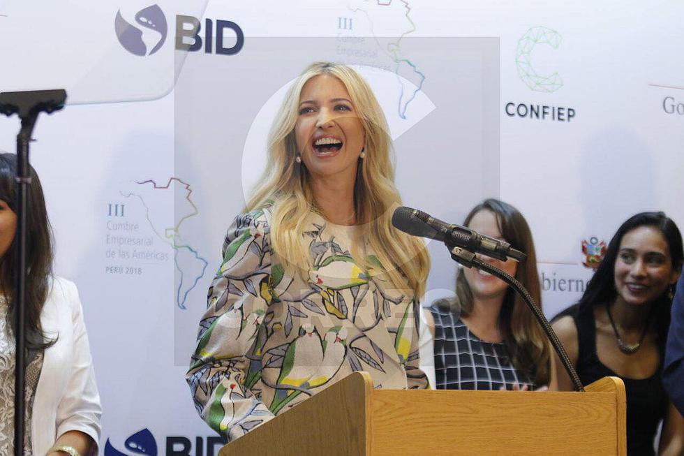 Imágenes de Ivanka Trump en Lima (Galería de fotos)