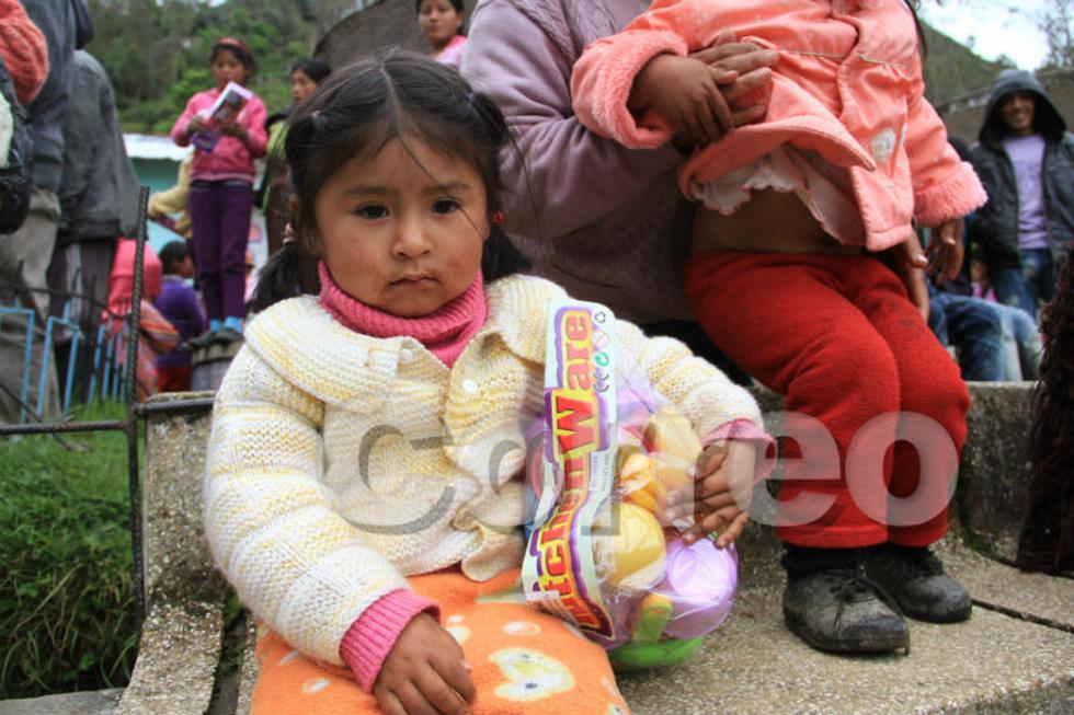 Correo hizo realidad el milagro de Navidad para los niños de Comas (FOTOS)