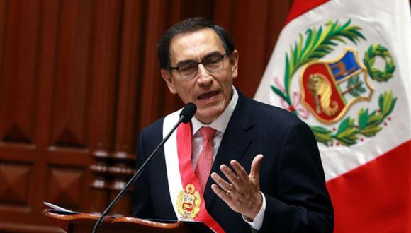 Martín Vizcarra pide unidad: “Nuestro país está saliendo de la pandemia, el Perú tiene vida" (Foto: Presidencia)
