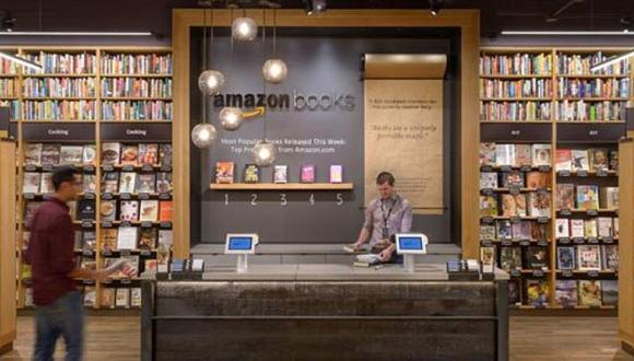 Amazon abre su primera librería
