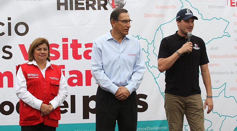 Martín Vizcarra lanzó programa de visitas domiciliarias para lucha contra la anemia (FOTOS)